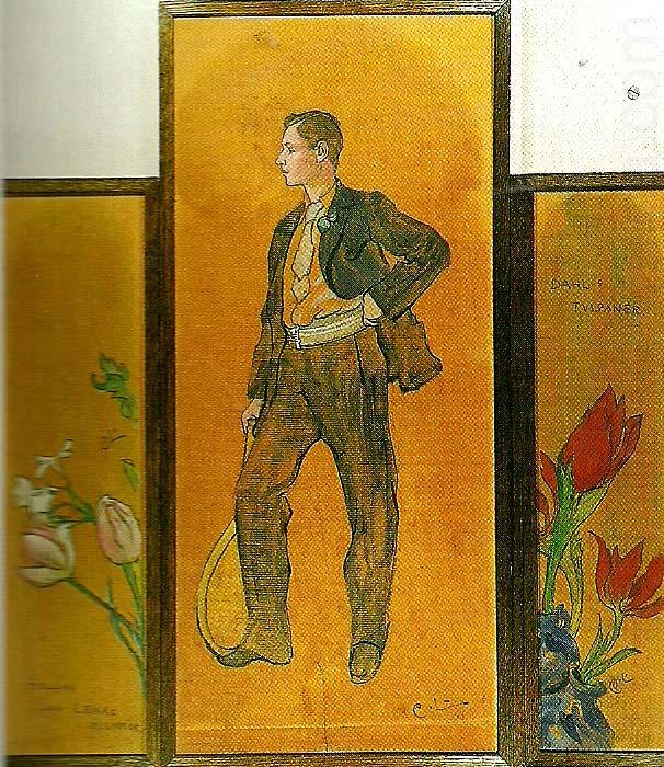 Carl Larsson familjen borjeson china oil painting image